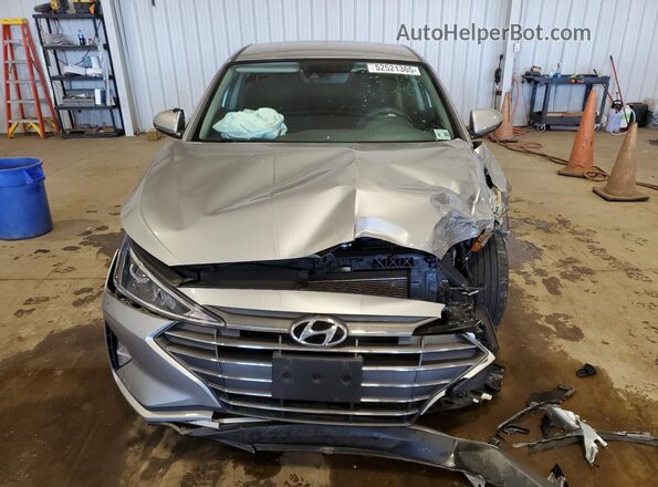 5NPD84LF4LH605633 2020 HYUNDAI ELANTRA Silver 