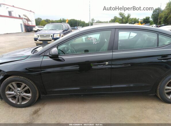 5NPD84LF6JH250669 2018 HYUNDAI ELANTRA Черный 