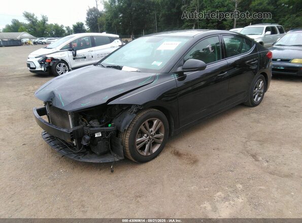 5NPD84LF6JH250669 2018 HYUNDAI ELANTRA Черный 