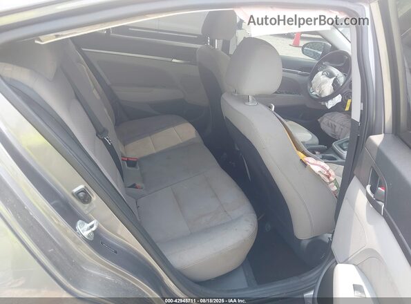 5NPD84LF6LH532913 2020 HYUNDAI ELANTRA Gray Вид наклейки з VIN-кодом