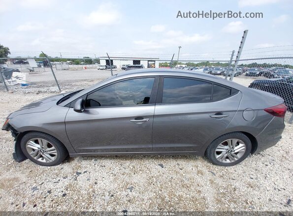 5NPD84LF6LH532913 2020 HYUNDAI ELANTRA Gray Панорамний вид салону 360°