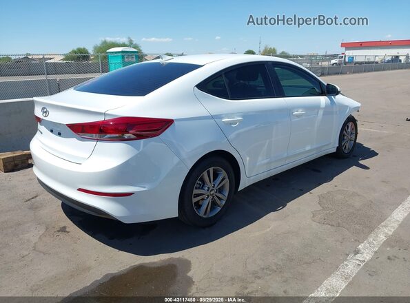 5NPD84LF7JH222444 2018 HYUNDAI ELANTRA Белый 
