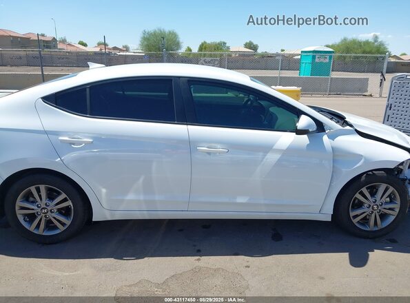 5NPD84LF7JH222444 2018 HYUNDAI ELANTRA Белый 