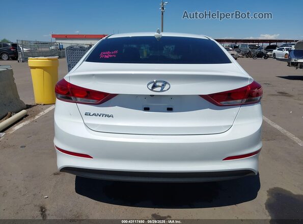 5NPD84LF7JH222444 2018 HYUNDAI ELANTRA Белый 