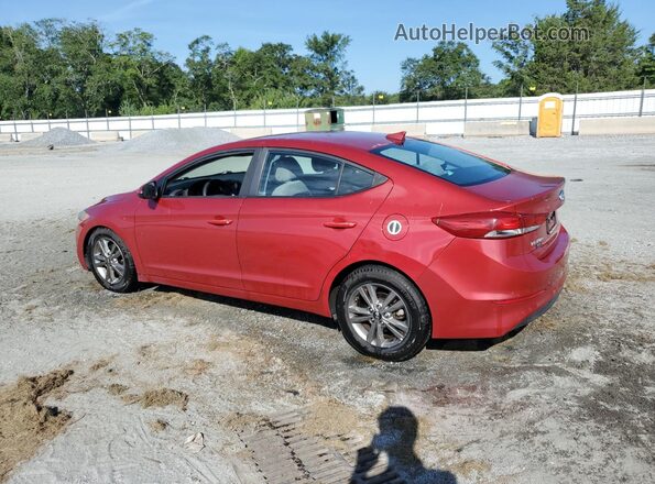 5NPD84LF7JH233735 2018 HYUNDAI ELANTRA Red 