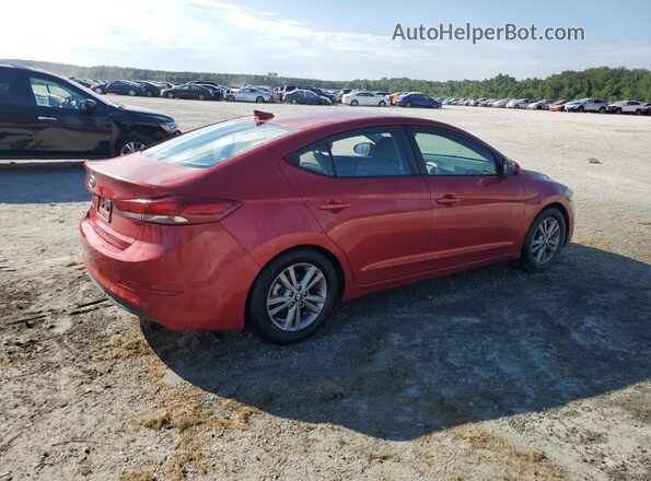 5NPD84LF7JH233735 2018 HYUNDAI ELANTRA Red 