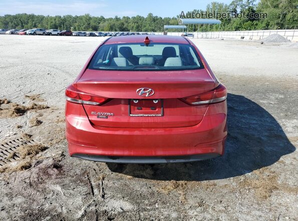 5NPD84LF7JH233735 2018 HYUNDAI ELANTRA Red 