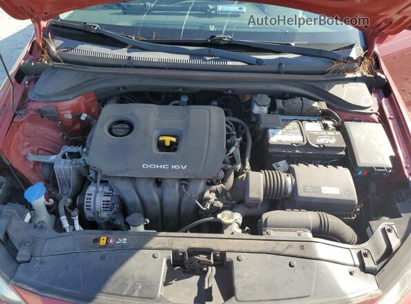 5NPD84LF7JH233735 2018 HYUNDAI ELANTRA Red 