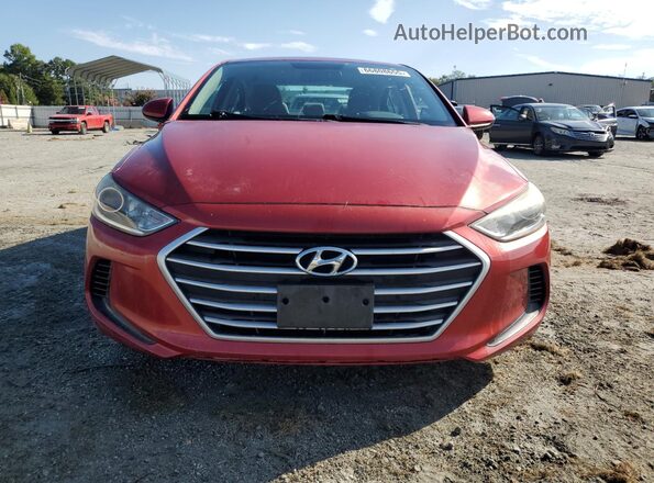 5NPD84LF7JH233735 2018 HYUNDAI ELANTRA Red 