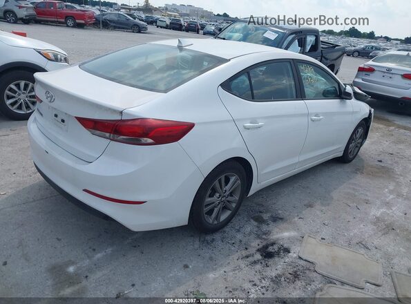 5NPD84LF9JH257759 2018 HYUNDAI ELANTRA White Հետևի աջ
