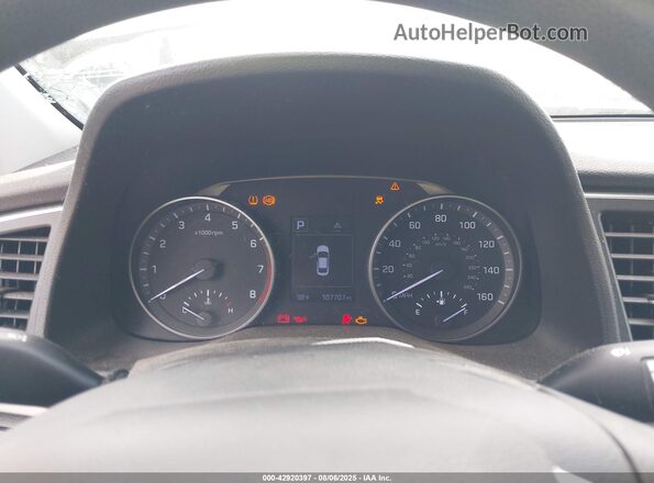 5NPD84LF9JH257759 2018 HYUNDAI ELANTRA White Հետևի նստատեղերի տեսք