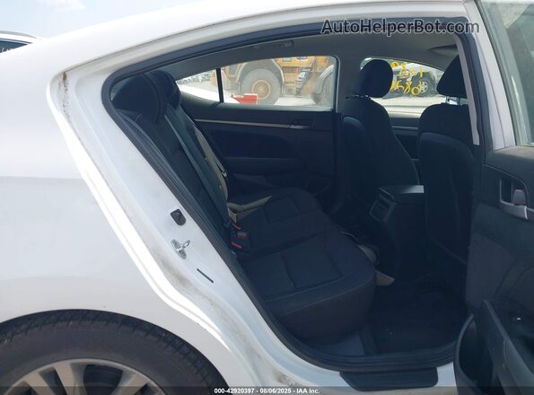 5NPD84LF9JH257759 2018 HYUNDAI ELANTRA White VIN կոդի պիտակի տեսք