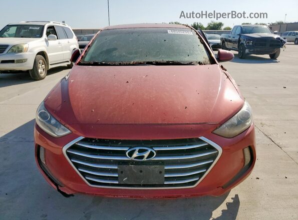 5NPD84LF9JH333660 2018 HYUNDAI ELANTRA Red 