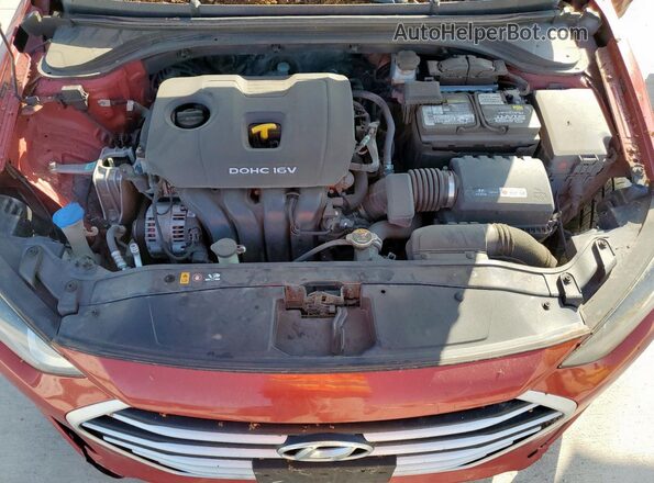 5NPD84LF9JH333660 2018 HYUNDAI ELANTRA Red 