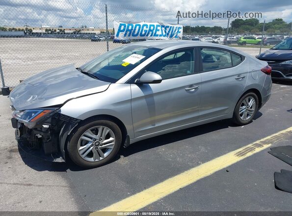 5NPD84LF9LH598713 2020 HYUNDAI ELANTRA Silver Front left