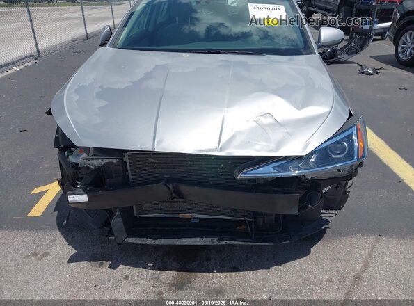 5NPD84LF9LH598713 2020 HYUNDAI ELANTRA Silver Front view