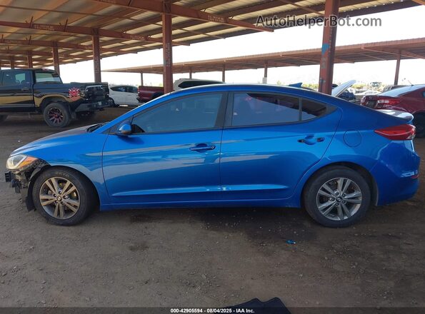 5NPD84LFXHH030753 2017 HYUNDAI ELANTRA Blue 