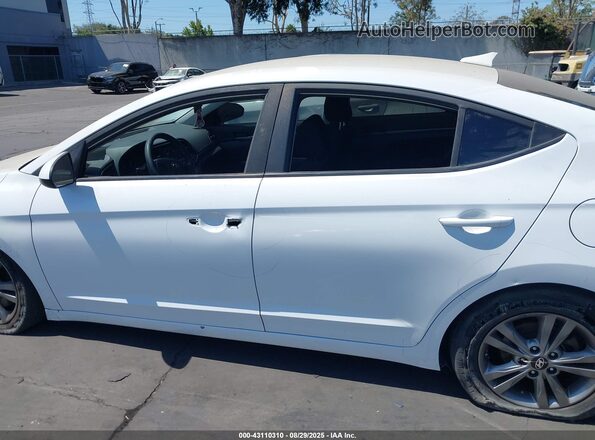 5NPD84LFXJH333165 2018 HYUNDAI ELANTRA White 