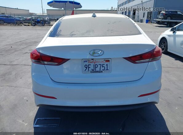 5NPD84LFXJH333165 2018 HYUNDAI ELANTRA White 