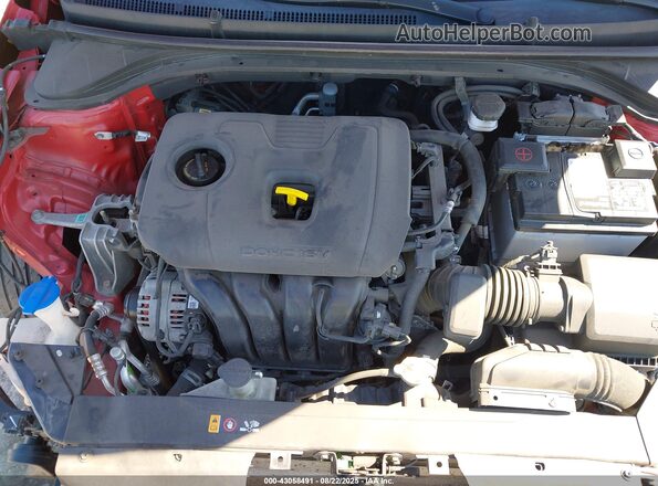 5NPD84LFXLH558379 2020 HYUNDAI ELANTRA Красный Вид сзади