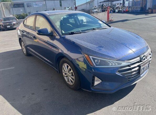 5NPD94LA1LH582894 2020 HYUNDAI ELANTRA  Вид наклейки з VIN-кодом