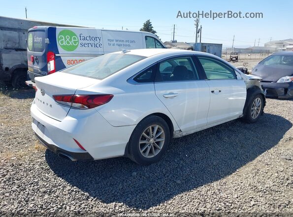 5NPE24AF1JH686466 2018 HYUNDAI SONATA White 