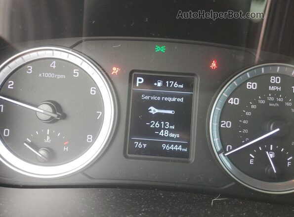 5NPE24AF5JH614461 2018 HYUNDAI SONATA Белый 