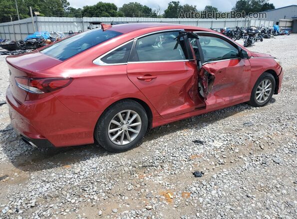 5NPE24AF7JH617622 2018 HYUNDAI SONATA Бордовый 