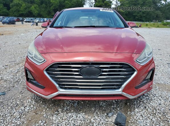 5NPE24AF7JH617622 2018 HYUNDAI SONATA Бордовый 