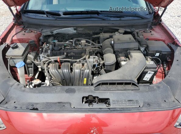 5NPE24AF7JH617622 2018 HYUNDAI SONATA Бордовый 