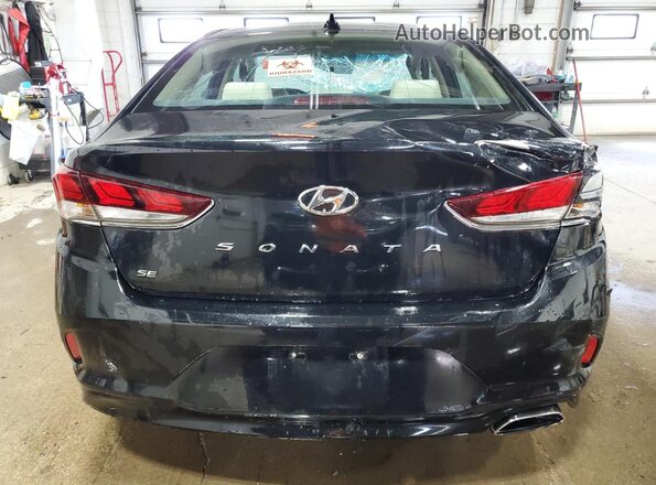 5NPE24AF7JH692255 2018 HYUNDAI SONATA Black 