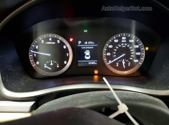 5NPE24AF7JH692255 2018 HYUNDAI SONATA Black 
