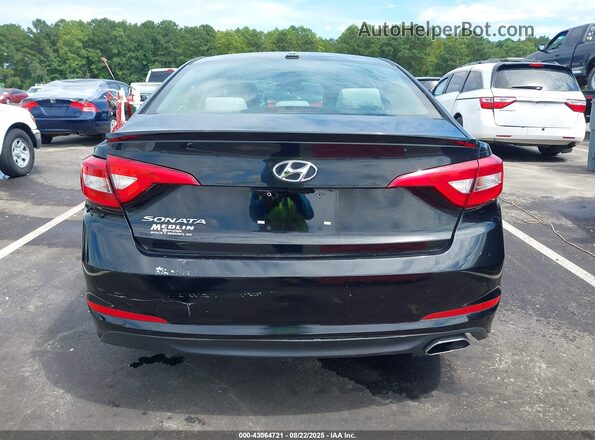 5NPE24AF8HH566304 2017 HYUNDAI SONATA Black 