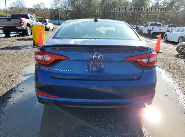 5NPE24AF8HH589050 2017 HYUNDAI SONATA Blue 