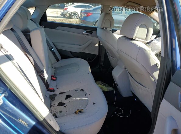 5NPE24AF8HH589050 2017 HYUNDAI SONATA Blue 