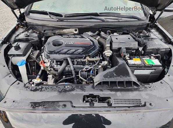 5NPE34AB5JH659832 2018 HYUNDAI SONATA Black 