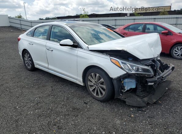 5NPE34AF4HH458727 2017 HYUNDAI SONATA White 