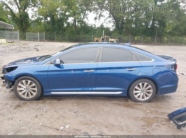 5NPE34AF5HH559405 2017 HYUNDAI SONATA Blue 