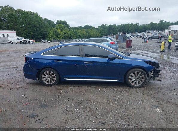 5NPE34AF5HH559405 2017 HYUNDAI SONATA Blue 
