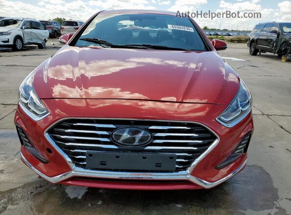 5NPE34AF5JH700978 2018 HYUNDAI SONATA Красный 