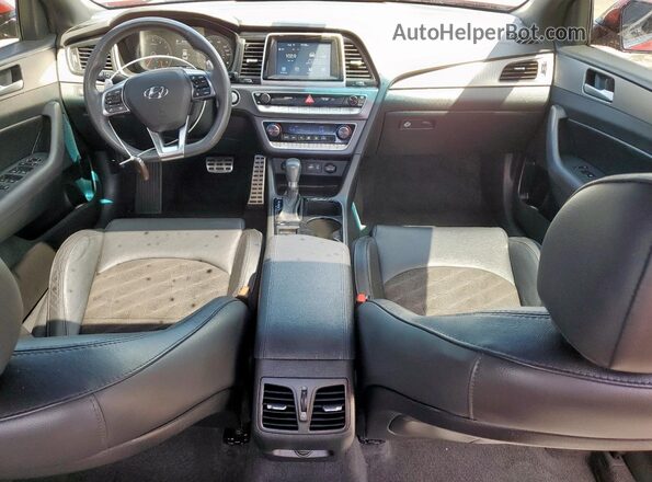 5NPE34AF5JH700978 2018 HYUNDAI SONATA Красный 