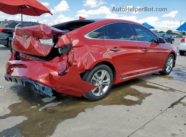 5NPE34AF5JH700978 2018 HYUNDAI SONATA Красный 