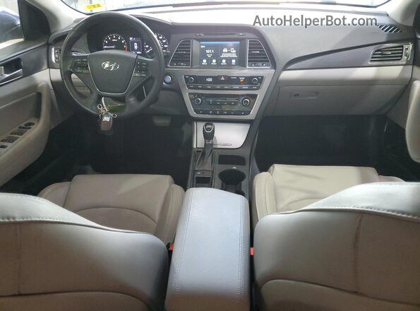 5NPE34AF7HH587237 2017 HYUNDAI SONATA Blue 