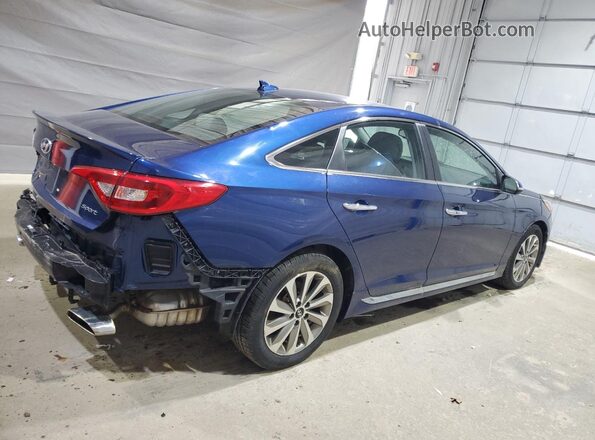 5NPE34AF7HH587237 2017 HYUNDAI SONATA Blue 