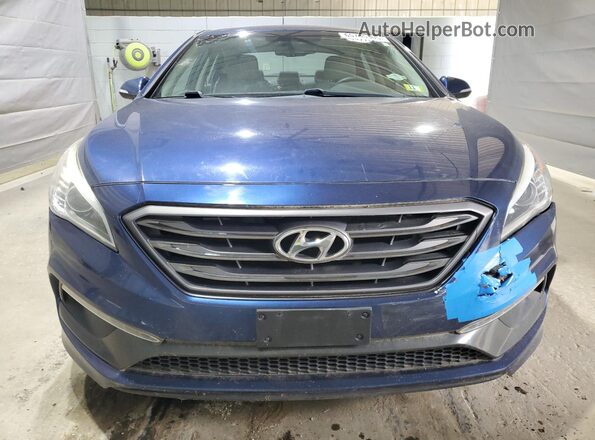 5NPE34AF7HH587237 2017 HYUNDAI SONATA Blue 