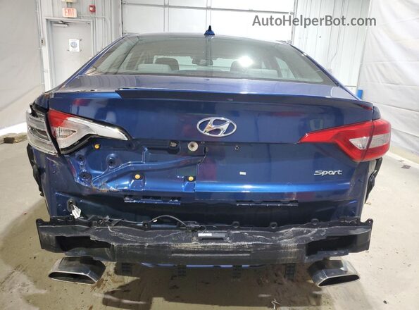 5NPE34AF7HH587237 2017 HYUNDAI SONATA Blue 
