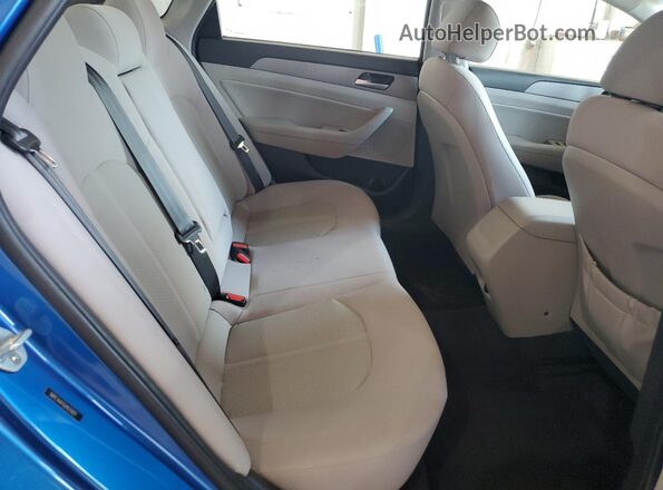 5NPE34AF8JH635821 2018 HYUNDAI SONATA Blue 