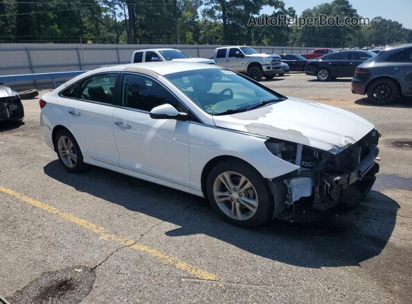5NPE34AF8JH640565 2018 HYUNDAI SONATA Белый 