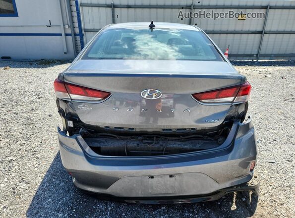 5NPE34AF8JH719556 2018 HYUNDAI SONATA Gray 