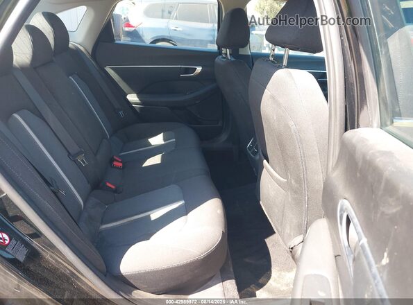 5NPEF4JA3MH123030 2021 HYUNDAI SONATA Black VIN კოდის სტიკერის ხედი
